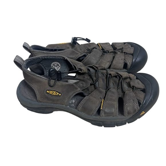 Keen men’s Newport leather outdoor brown hiking sandals size 10.5 - Picture 1 of 7